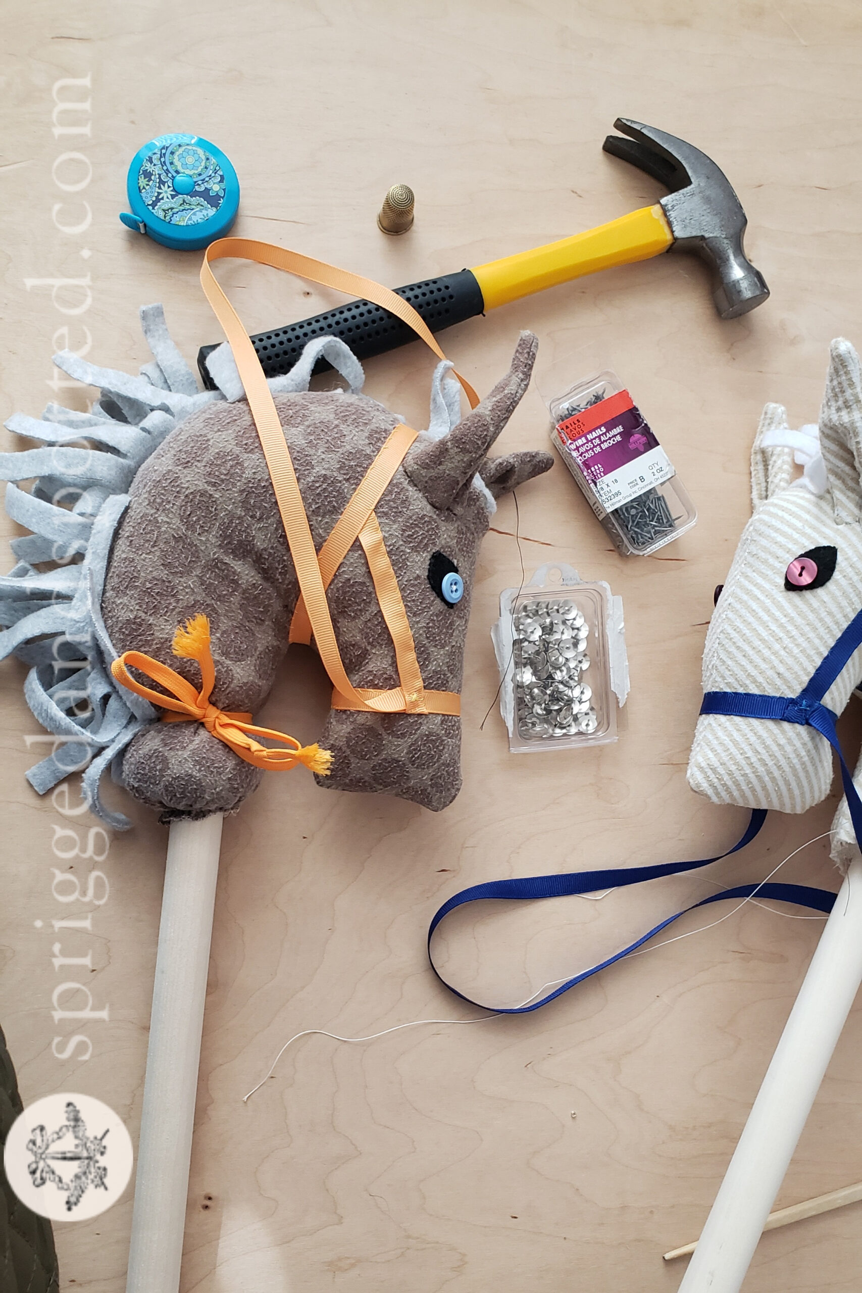 How to Make a Stick Horse – Hobby Horses, Part 1